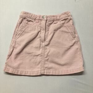 H&M Pink Corduroy Mini Skirt Little Girls Size 3-4Y